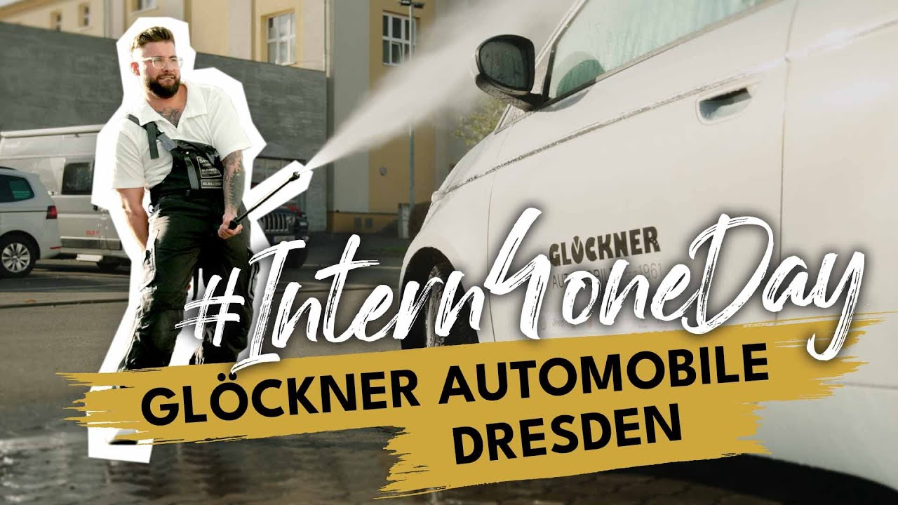 YouTube-Video: Intern for one Day bei Glöckner Automobile in Dresden